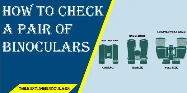 how to check a pair of binoculars