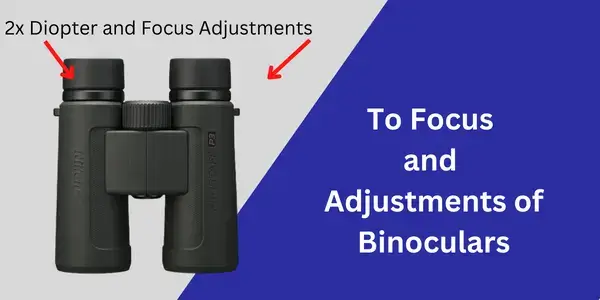 2x Diopter and Focus Adjustments
