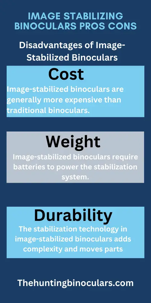 Image Stabilizing Binoculars Pros Cons