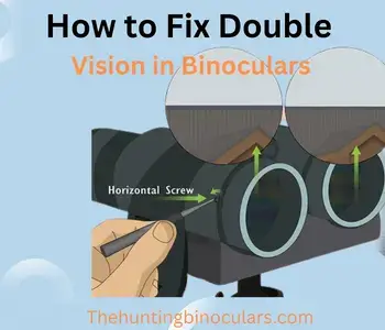 how to fix double vision in binoculars