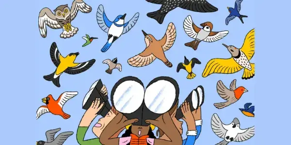 do binoculars scare birds